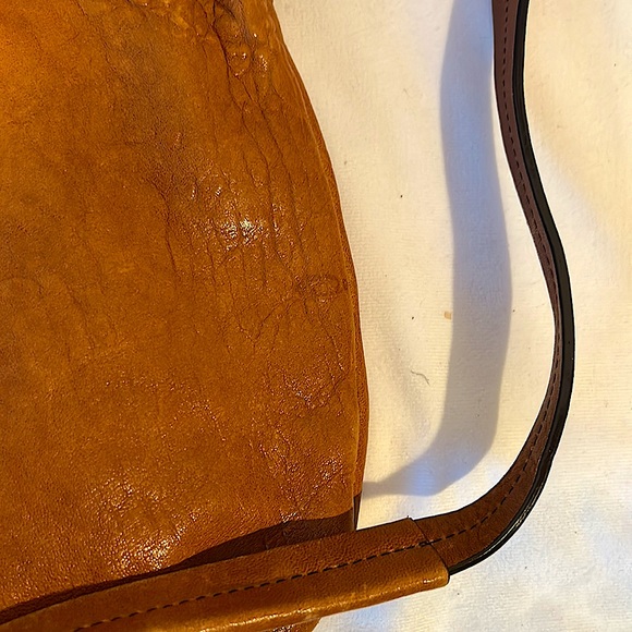 OrYANY Gorgeous Cognac Brown Leather Gwen Hobo Bag Purse 🌸🌸 - Picture 11 of 11